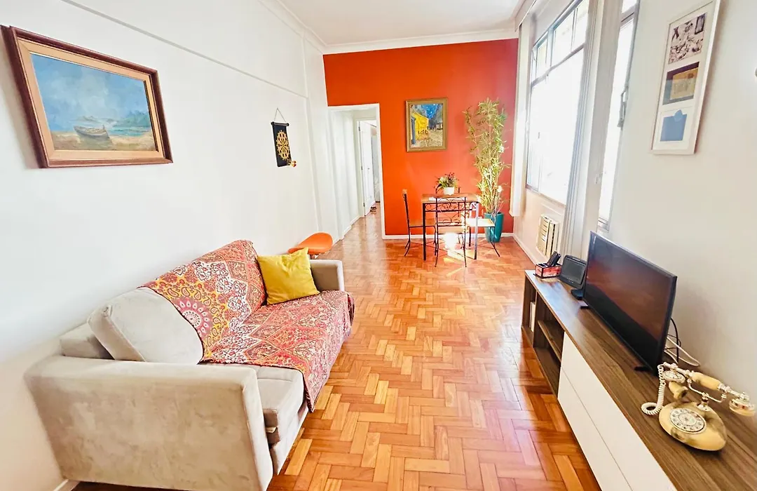RioSouth Apartments - Quarto e Sala CONFORTO e ESPAÇOSO, Wi-Fi 500 mega, ideal para familias e grupos a 8 mins da Praia de Copacabana-1